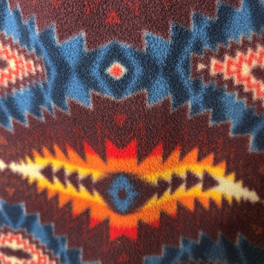 Dravus Multicolor Aztec Patterned Men's Hoodie - image 4